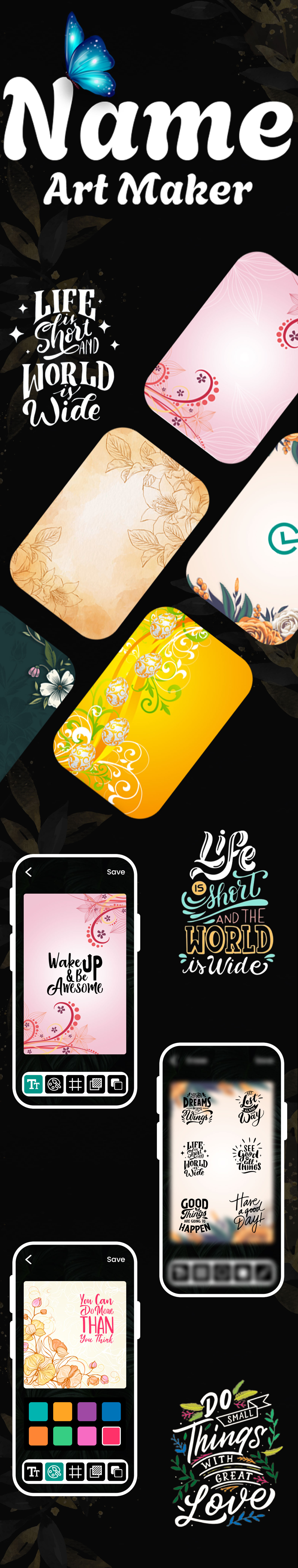 Name Art - Stylish Text Maker - Letter Style Art - Fancy Text Generator - Stylish Name - Text Art